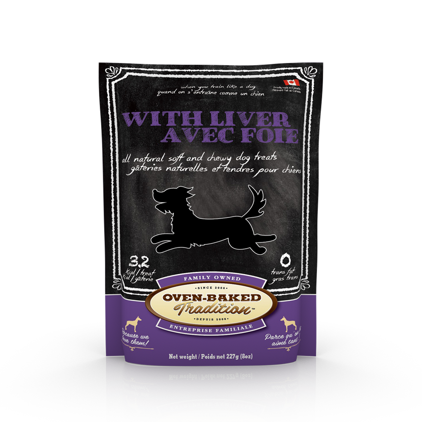 OVEN BAKED TRADITION DOG TREAT LIVER 227 G (8 oz)