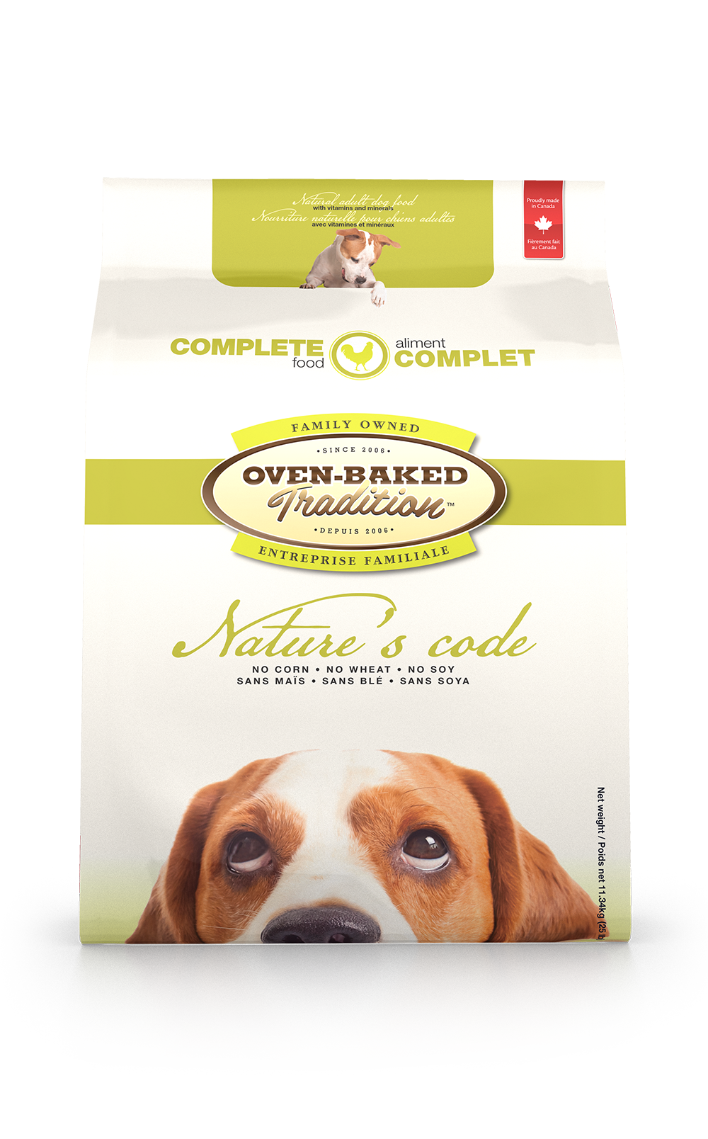 NATURES CODE ADULT CHICKEN DOG FOOD 11,34 KG