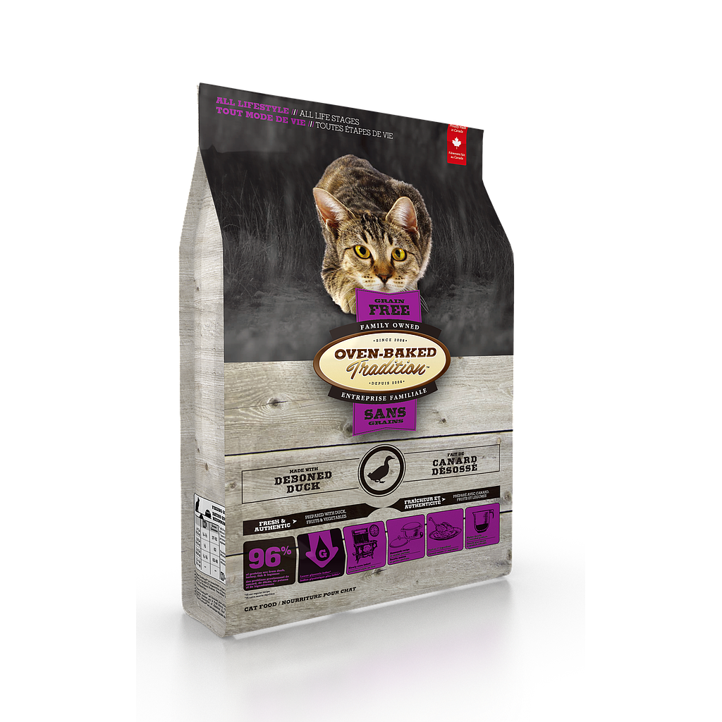 OVEN BAKED TRADITION GRAIN FREE CAT DUCK (2,27 KG)