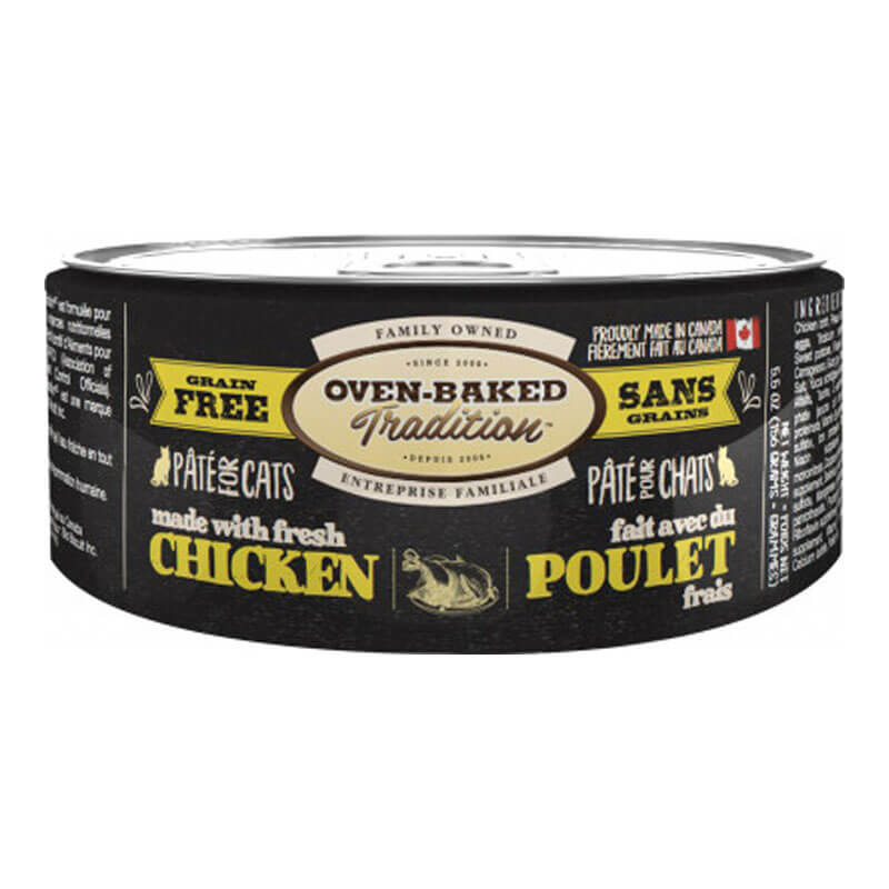 OVEN BAKED TRADITION PATE CHICKEN ADULT CAT 156 G (5.5 oz)