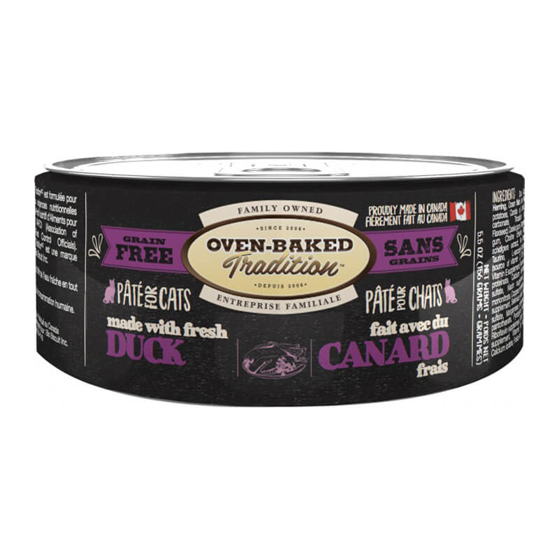 OVEN BAKED TRADITION PATE DUCK ADULT CAT 156 G (5.5 oz)