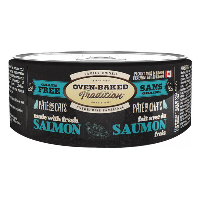 OVEN BAKED TRADITION PATE SALMON ADULT CAT 156 G (5.5 oz)