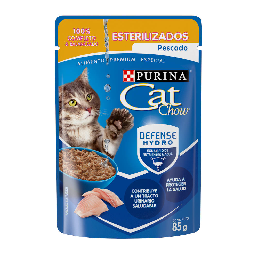 Cat Chow® esterilizados pescado